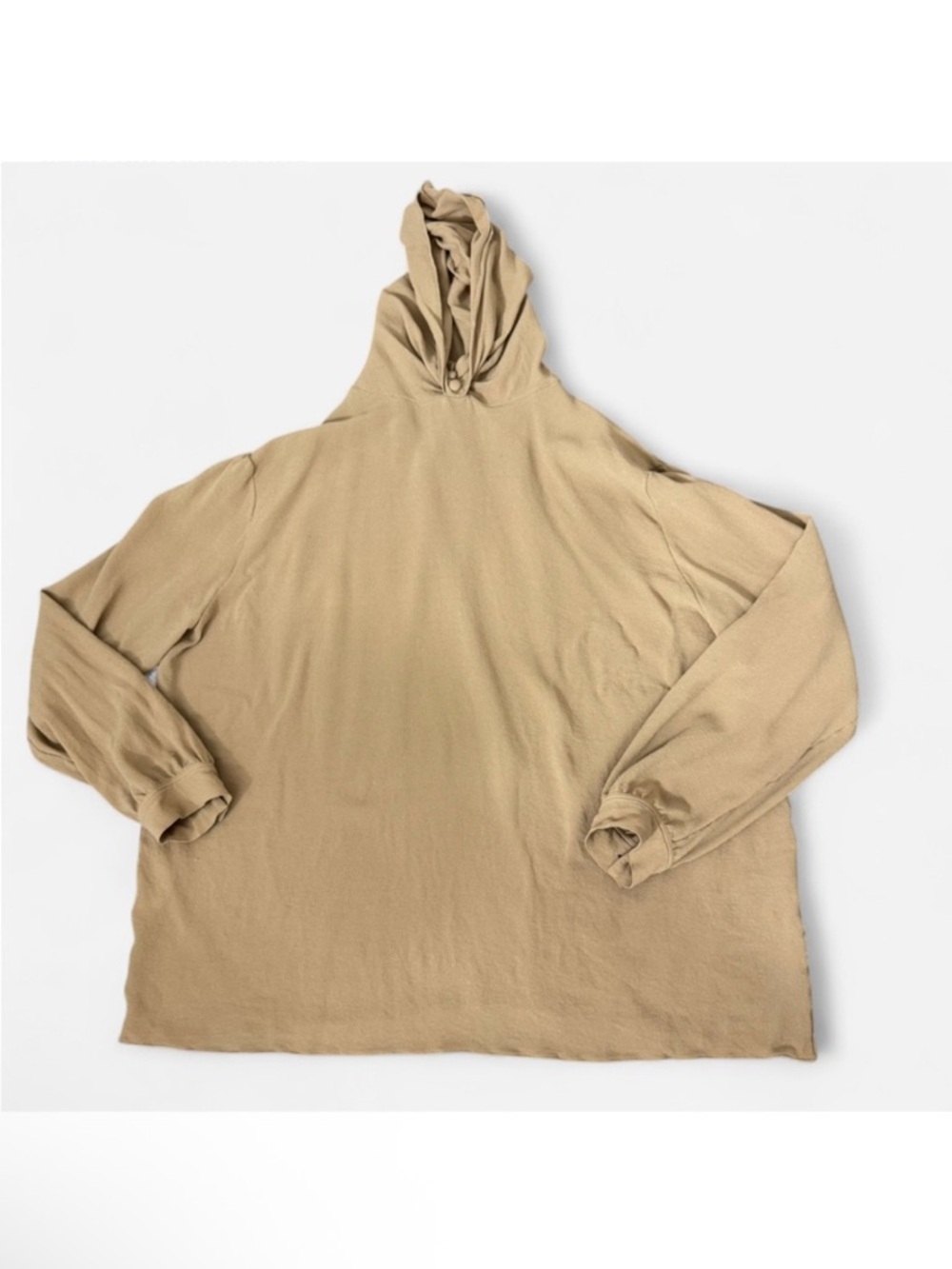 The Row Silk Hooded Blouse, Size M